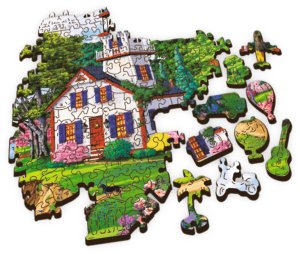 Trefl Puzzle drewniane Letnia przystań 501 elementów (20219) 3