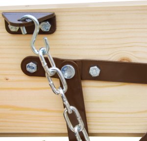 Drewniane schody strychowe EXTRA 112X70 46 mm w zestawie z wkrętami do betonu 14