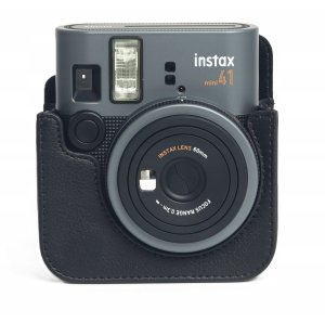 Futerał Etui Pokrowiec Do Fuji Fujifilm Instax Mini 41 + Album Na 96 Zdjęć / Czarny 10