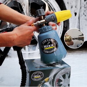 KOMPLET PROFESJONALNA DUŻA PIANOWNICA PIANA DO MYJKI SZYBKOZŁĄCZKA 1/4 1L 4