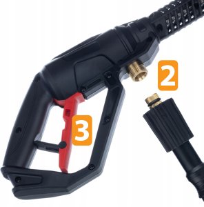 PISTOLET KRANZLE KARCHER M22 LANCA 86 SZYBKOZŁĄCZE 1/4 PIANOWNICA 1L 5 DYSZ 6