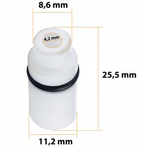 TULEJA DYSZA CERAMICZNA PORCELANOWA HQ DO PIASKARKI PIASKOWANIA KARCHER 2