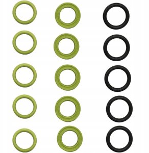 ZESTAW NAPRAWCZY 15x USZCZELKI HQ PISTOLETU DYSZY WĘŻA KARCHER EASY LOCK 5