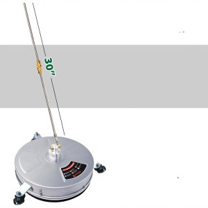 Profesjonalna szczotka do kostki T-Racer 20" 50cm z trzema kołami 275 bar stal nierdzewna z szybkozłączką 3/8" oraz lancą 76cm 4