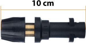 MINI LANCA 10CM Z DYSZĄ PŁASKO-STRUMIENIOWĄ DO MYJEK MYJKI KARCHER K2-K7 2