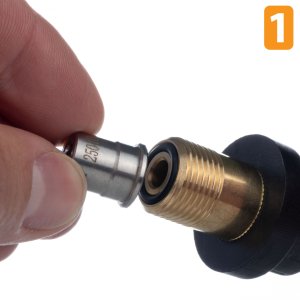 MINI LANCA 10CM Z DYSZĄ PŁASKO-STRUMIENIOWĄ DO MYJEK MYJKI KARCHER K2-K7 4