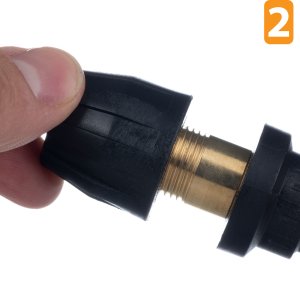 MINI LANCA 10CM Z DYSZĄ PŁASKO-STRUMIENIOWĄ DO MYJEK MYJKI KARCHER K2-K7 5