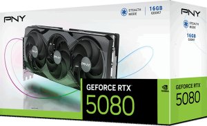 Karta graficzna PNY GeForce RTX 5080 Triple Fan 16GB GDDR7 DLSS4 (VCG508016TFXPB1) 10