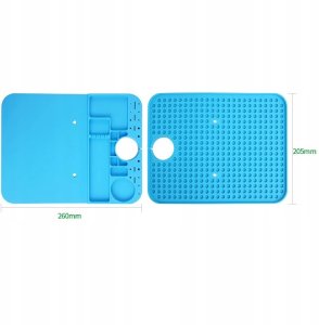 MATA SERWISOWA POD MIKROSKOP STEREOSKOPOWY MERCURY ORGANIZER SILIKON 500C 2
