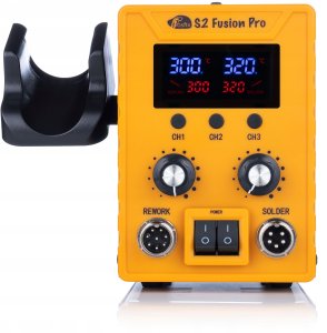 ZESTAW ZASILACZ LABORATORYJNY ROSFIX 32V 10A + STACJA LUTOWNICZA PRO 2W1 15