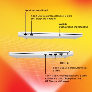 HP Victus Gaming Victus 16-s0284nw AMD Ryzen™ 7 7840HS Laptop 40,9 cm (16.1") Full HD 16 GB DDR5-SDRAM 512 GB SSD NVIDIA GeForce RTX 4060 Wi-Fi 6 (802.11ax) Windows 11 Home Czarny 3