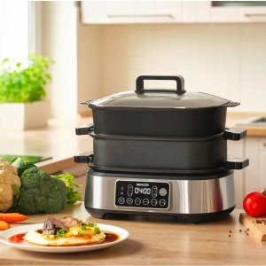 SPR 6300BK 3w1 Wolnowar/ Grill / Parowar 9