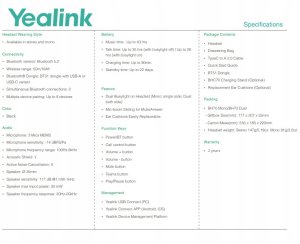 Słuchawki Yealink BH70 Mono with Stand Teams Zestaw słuchawkowy Bezprzewodowy Opaska na głowę Biuro/centrum telefoniczne USB Typu-A Bluetooth Podstawka do ładowania Czarny 7