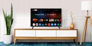 Telewizor Kruger&amp;Matz 32" HD Google TV 5.0, DVB-T2/S2/T/C H.265 HEVC 8