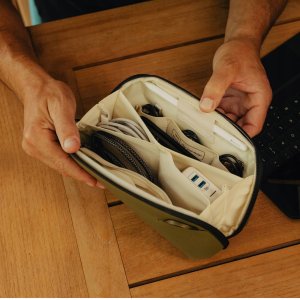 Wkład Travel Line Peak Design Tech Pouch Small Kelp - oliwkowy 4