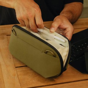 Wkład Travel Line Peak Design Tech Pouch Small Kelp - oliwkowy 6