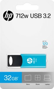 HP 32GB 712w Blue USB 3.2 Flash Drive 4