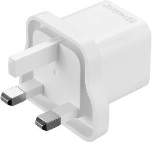 Sandberg 441-64 ładowarka do urządzeń przenośnych Uniwersalne Biały Prąd przemienny Szybkie ładowanie Wewnętrzna 3