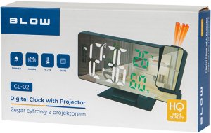 50-349# Zegar cyfrowy z projektorem blow cl-02 9
