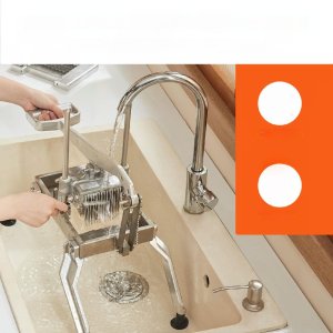 Krajalnica do warzyw ręczna stalowa do ziemniaków cebuli frytek 12