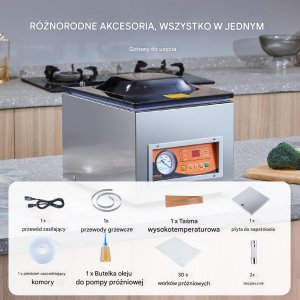 Pakowarka próżniowa komorowa 260W 26 cm 4