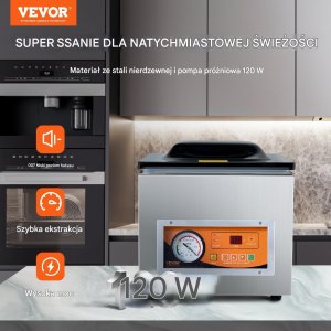 Pakowarka próżniowa komorowa 260W 26 cm 7