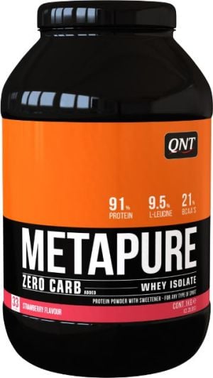 QNT METAPURE Zero Carb Truskawka 2kg 1