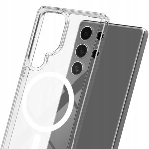 Etui Armor MagCase do Samsung S24 Ultra MagSafe przezroczyste 13