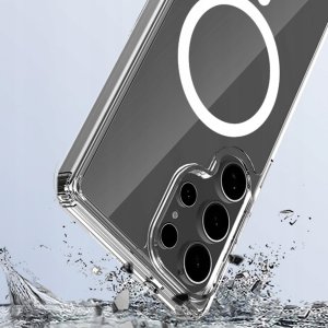 Etui Armor MagCase do Samsung S24 Ultra MagSafe przezroczyste 14