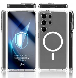 Etui Armor MagCase do Samsung S24 Ultra MagSafe przezroczyste 16