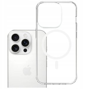 Etui Armor MagCase do iPhone 14 Pro MagSafe przezroczysty 9