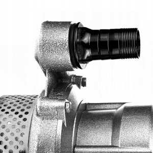 Rękawice ochronne poliestrowe r. 10 /latex biało-niebieskie/ (12/240) 2