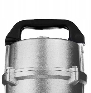 Rękawice ochronne poliestrowe r. 10 /latex biało-niebieskie/ (12/240) 4