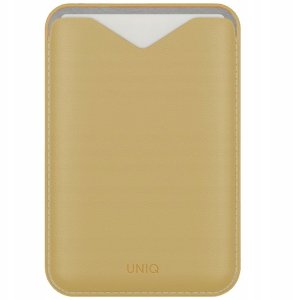 Magnetic wallet UNIQ Lyden Evo stand phone yellow 3