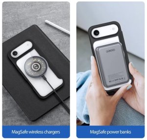 Etui Dux Ducis Skin X Pro na iPhone 17 Air z portfelem, kompatybilne z MagSafe - czarne 4