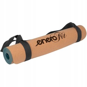 KORKOWA MATA DO ĆWICZEŃ JOGI 183x61x0.4CM ENERO FIT 3