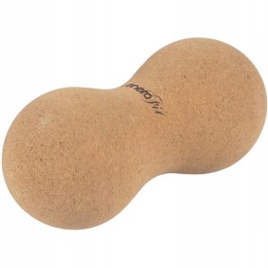 PODWÓJNA PIŁECZKA DO MASAŻU KORKOWA 6.5x13CM ENERO FIT 2