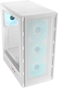 COUGAR AIRFACE PURE PRO PC Case, Mid Tower, White 3