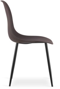 Krzesło WAT kawa / nogi czarne x 1 5