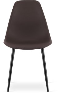 Krzesło WAT kawa / nogi czarne x 1 6