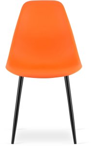 Krzesło WAT pomarańcz / nogi czarne x 3 7