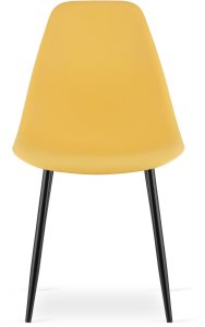 Krzesło WAT musztarda / nogi czarne x 2 7