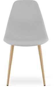 Krzesło WAT szare / nogi naturalne x 2 7