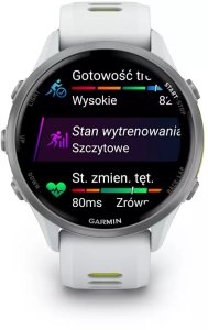 Zegarek sportowy Garmin Forerunner 970 Biało-żółty  (010-02969-11) 4