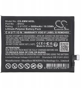 Akumulator Bateria Bn5u Do Xiaomi 24094rad4c Redmi Note 14 5g Poco M7 Pro / Cs-xmn140sl 4