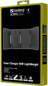 SANDBERG Solar Charger 40W LightWeight 6