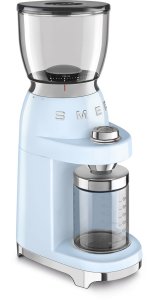 Młynek do kawy Smeg SMEG CGF11PBEU Kaffeemühle 50`s Style pastellblau 4