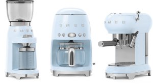Młynek do kawy Smeg SMEG CGF11PBEU Kaffeemühle 50`s Style pastellblau 6