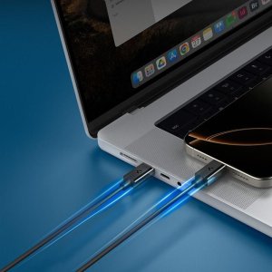 Kabel USB Spigen USB-C - USB-C 1m Czarny (ACA08718) 7