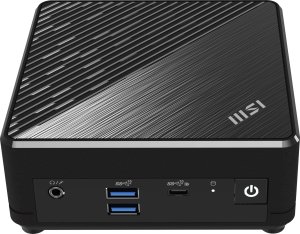 MSI CUBI N ADL S-225BEU komputer typu barebone Wielkość PC 0.5L Czarny N100 5